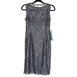 NWT Simply Liliana Lace Sheath Dress Size 4
